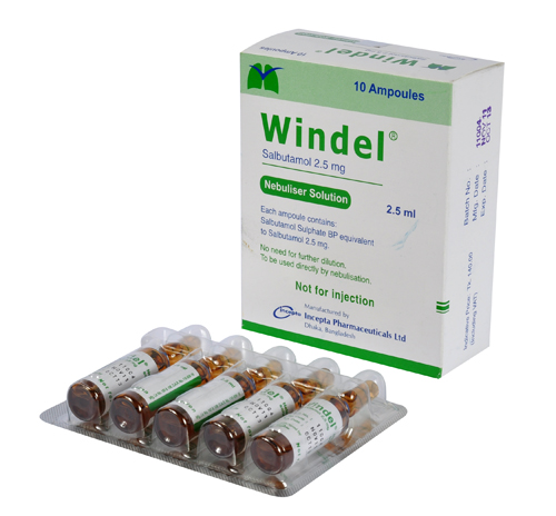 Picture of Windel 2.5 Nebuliser Solution
